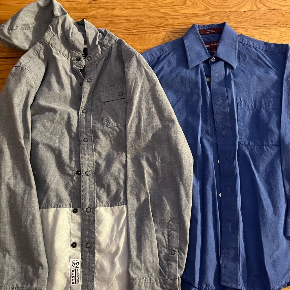 - button down shirts - 2 shirts
